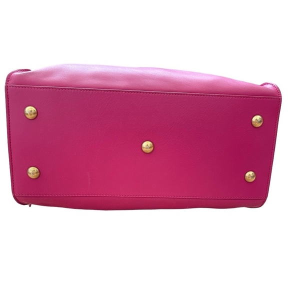 Saint Laurent Pink Grained Leather Cabas Chyc Tote Small - Picture 7 of 8